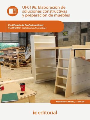 cover image of Elaboración de soluciones constructivas y preparación de muebles. MAMR0408